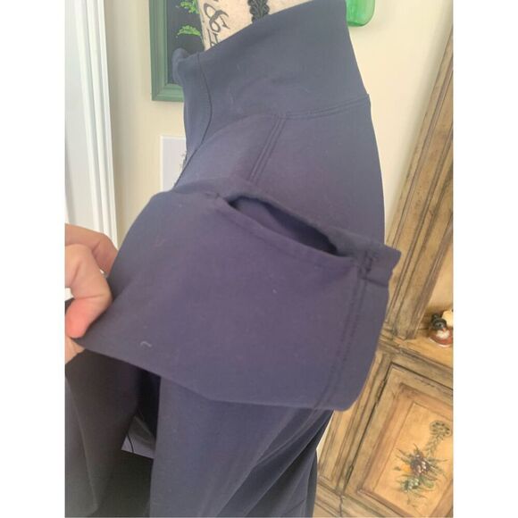Yogalicious Pullover Navy 1/4 Zip Long Sleeve - Picture 7 of 9